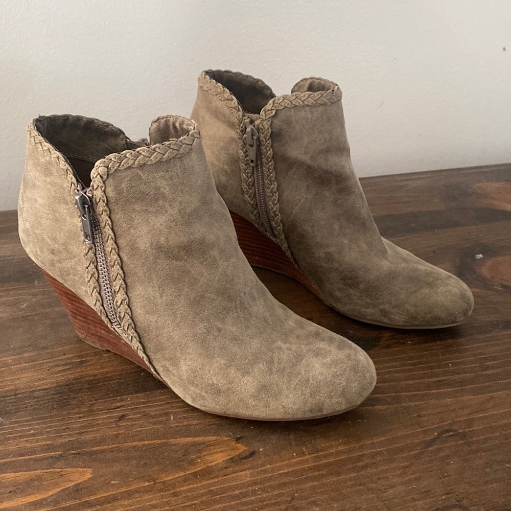 Wedge Booties